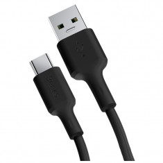 Cablu Date si Incarcare USB la USB Type-C Benks D35, 5A, 1.2 m, Negru