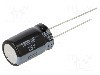 Condensator electrolitic, 1,5mF, 25V DC, -40...105&deg;C, PANASONIC - EEUFR1E152