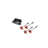 Pachet senzori de parcare pentru bara metalica spate STEELMATE fara display, 4&deg; inclinatie CarStore Technology, EDOTEC