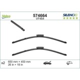 Valeo lamela stergator Silencio Flat Blade SET