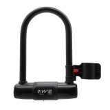 &Icirc;ncuietoare anti - furt, trotineta electrică, &icirc;n U, cu cheie, 25,5 cm, EWLK028, negru | Motorevolution