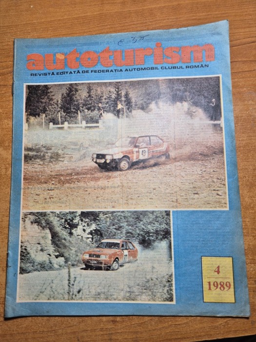 revista autoturism aprilie 1989