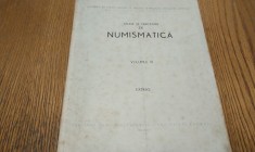 CITEVA STIRI SI IPOTEZE IN NUMISMATICA MEDIEVALA ROMANEASCA Studii si Cercetari de NUMISMATICA - Octavian Luchian -1975, 4 p.+ plansa