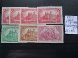 1920-Germania-Complet set-MI=+112$-MNH+MH, Nestampilat