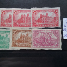 1920-Germania-Complet set-MI=+112$-MNH+MH
