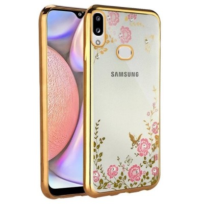 Husa SAMSUNG Galaxy A10s - Luxury Glare TSS, Auriu foto