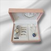 Set bijuterii albastre pentru damă, Oem