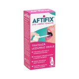 Spray Oral Aftifix 20ml Fiterman Pharma - Afta, Afte bucale, Gingivita, Leziuni, Aloe Vera, Salvia, Roinita