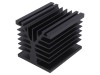 Radiator Extrudat Negru 100mm x 80mm x 78.6mm 0.7K/W