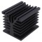 Radiator Extrudat Negru 100mm x 80mm x 78.6mm 0.7K/W