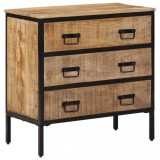 VidaXL Dulap, 70x35x70 cm, lemn masiv de mango brut 374081