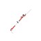 Trimmer electric pentru gard viu Hecht 675, 750 W, maner telescopic, lungime lama 51 cm