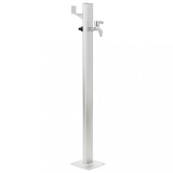 VidaXL Coloană de apă de grădină, 95 cm, aluminiu
