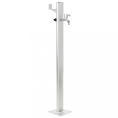 Gossi coloana de apa de gradina, 95 cm, aluminiu