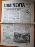 Ziarul dimineata 13 ianuarie 1990-ziar din jud. sibiu,art. revolutia romana
