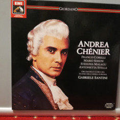 Giordano – Andrea Chenier - 2 LP Deluxe Box Set (1985/EMI/RFG) - Vinil/NM+