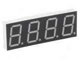 Afişaj LED 7 Segmente 20,4mm 4 Digiti Galben-Verde