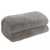 Patura grea cu husa, gri, 135x200 cm, 10 kg, material textil