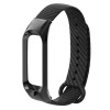 Curea silicon, compatibila Xiaomi Mi Band 3, Negru, Very Dream