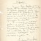 A3247N Document scris și semnat olograf de Mihnea Gheorghiu referitor la Eugen Mandric, 1965