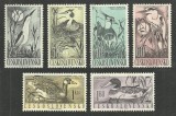 CEHOSLOVACIA 1960 FAUNA PASARI ACVATICE, Nestampilat