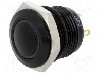 Intrerupator anti-vandalism, OFF-(ON), &Oslash;16mm, ONPOW, GQ16B-10E/J/W/24V/A