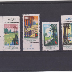 GERMANIA - RDG 1969 PROTEJAREA PADURILOR - Serie 4 timbre Mi.1462-65 MNH**