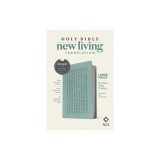 NLT Large Print Premium Value Thinline Bible, Filament Enabled Edition (Leatherlike, Eucalyptus Teal)