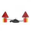 Set lampi remorca cu Led peindere magnetica si fisa 7pini, Breckner Germany