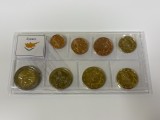 Euro set - Cipru 2024 de la 1 cent la 2 euro, 8 monede