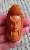 Figurina lemn sculptat manual NETSUKE-Japonia