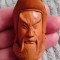 Figurina lemn sculptat manual NETSUKE-Japonia