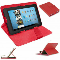 Husa Tableta Piele Universala Red 10.0