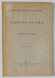 INSTITUTUL GEOLOGIC AL ROMANIEI , DARI DE SEAMA ALE SEDINTELOR , VOLUMUL IV , 1915