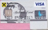 bnk crc Card bancar Raiffeisen Business Visa Debit - expirat