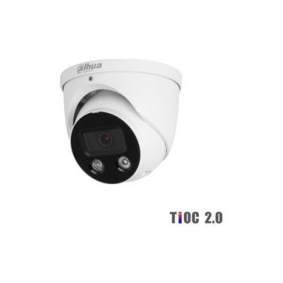 Camera de supraveghere Dome IP 5MP, Smart Dual light lentila 2.8mm, Lumina Alba/IR 30m, Microfon , MicroSD 256GB Dahua IPC-HDW3549H-AS-PV-0280B-S4 Saf foto