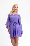 Cumpara ieftin Rochie Evora Mov