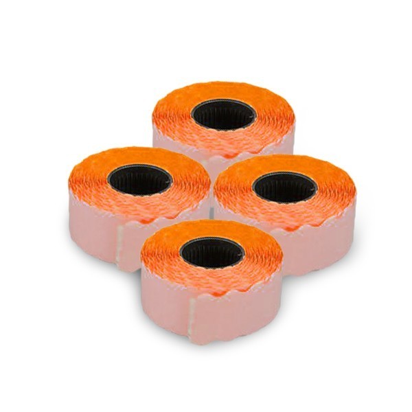 Etichete fluorescente marcator 26x12 - Rosu