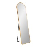 Oglindă Madrid din aluminiu, efect de cupru, 40x150 cm