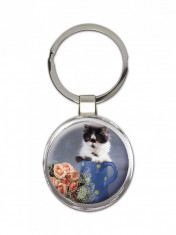 Gift Keychain: Cat Animal foto