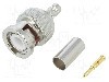 Conector BNC, 50&Omega;, tata, aurit, AMPHENOL - 112514