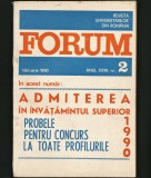 Cumpara ieftin FORUM - REVISTA UNIVERSITARILOR DIN ROM&Acirc;NIA - NR. 2, ANUL XXXII FEBRUARIE 1990