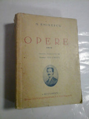 OPERE volumul IV STUDII SI ARTICOLE POLITICE - M. EMINESCU foto