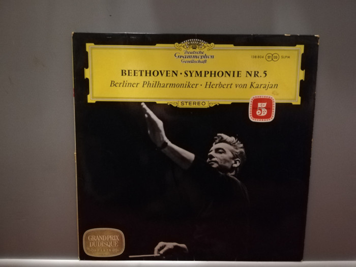 Beethoven &ndash; Symhony no 5 (1971/Deutsche Grammophon/RFG) - VINIL/ca Nou