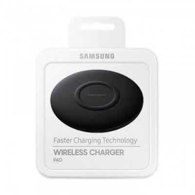 Incarcator Wireless Samsung EP-P1100BBEGWW, Negru Original Blister foto