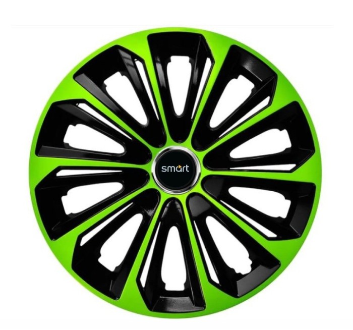 Set 4 capace roti Extra strong green R14 pentru gama auto Smart