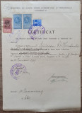 Certificat Academia de Inalte Studii Comerciale si Industriale Bucuresti 1939