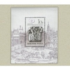 Ungaria 1987 - Ziua marcii postale, colita neuzata