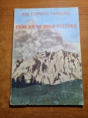 carte pentru copii - unde ajung doar vulturii - din anul 1988 foto