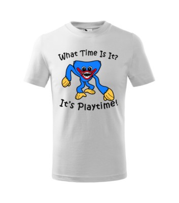 Tricou Personalizat Alb Huggy Wuggy pentru Copii foto